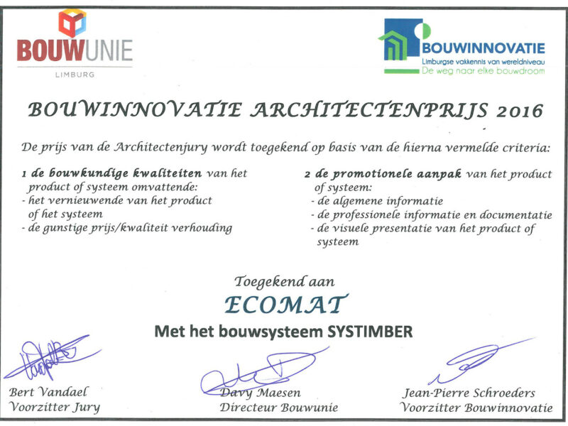 Systimber valt opnieuw in de prijzen!