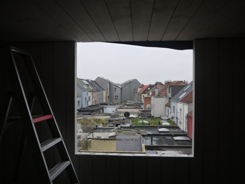 Uitbreiden in stedelijke omgeving?  Een makkie met Systimber Houtschakelbouw.