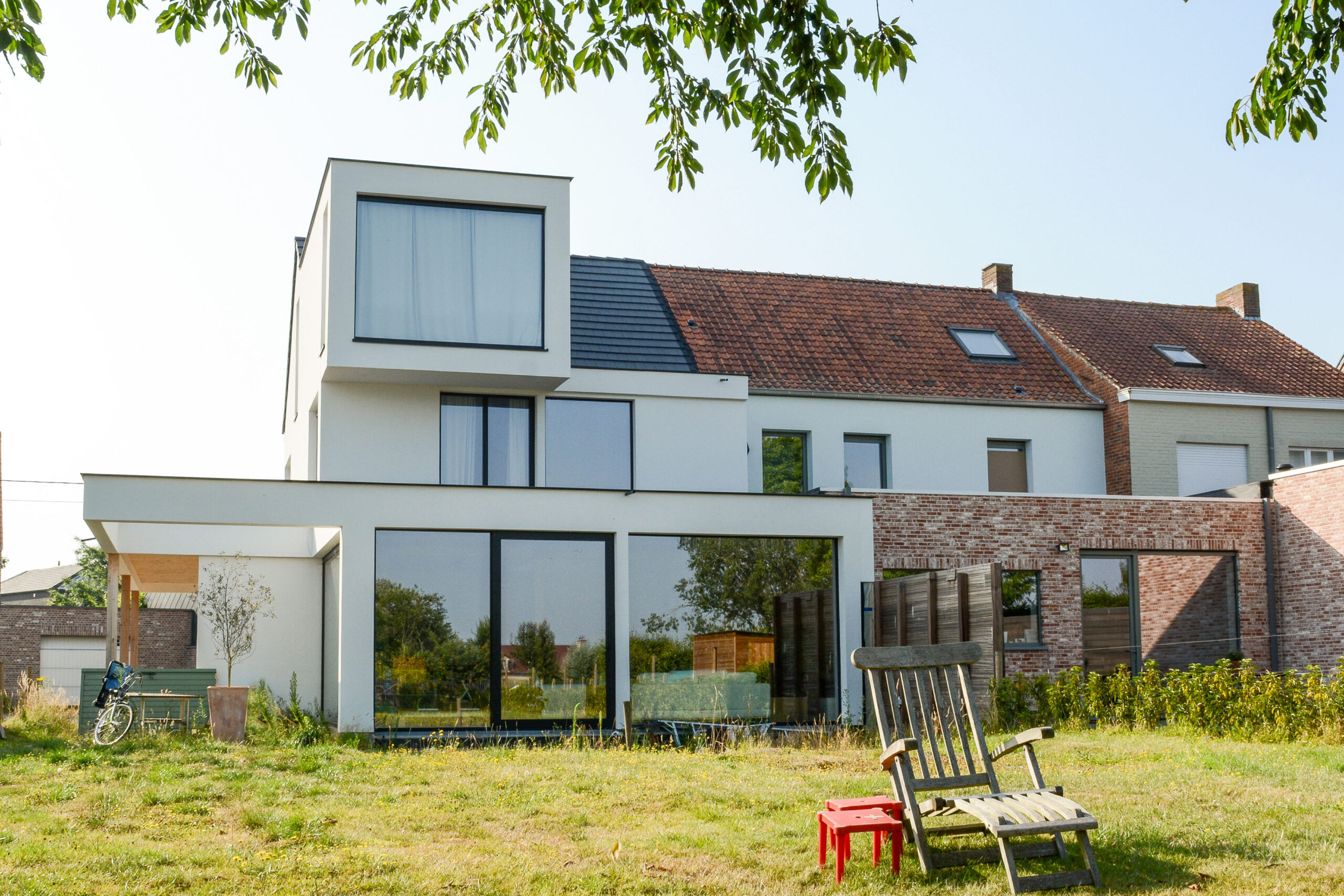 houten nieuwbouwwoning