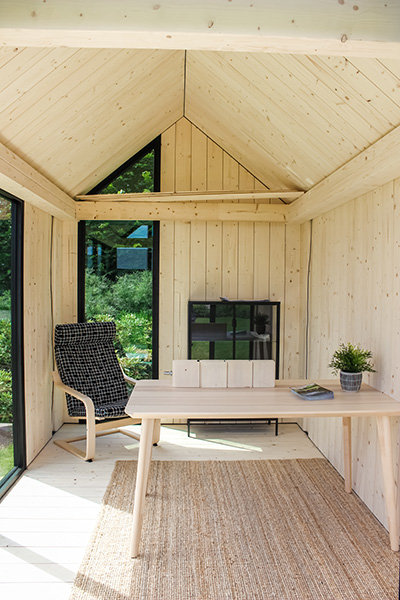 Systimber Mini One binnenkant Systimber Mini One interieur