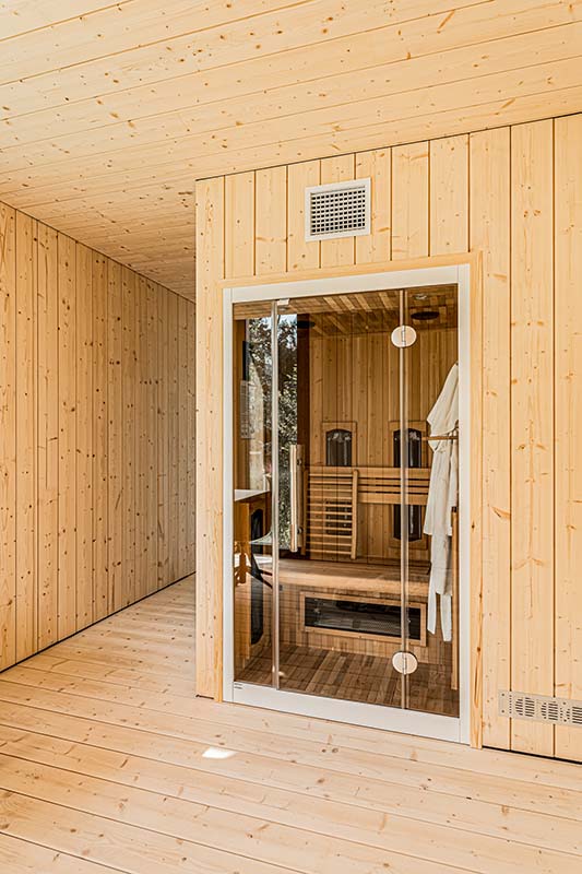 tuinstudio met sauna
